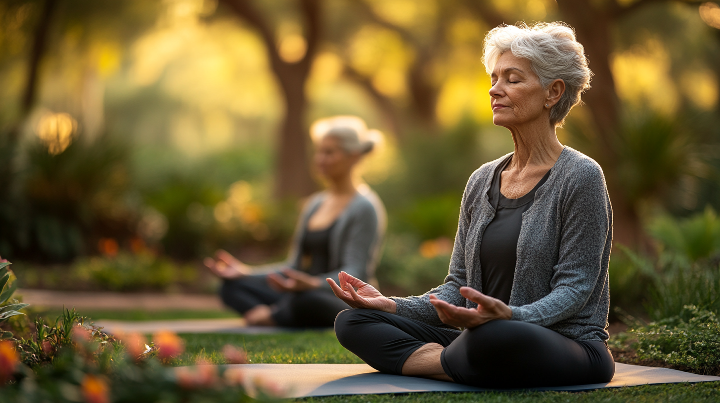 Друзі на йозі разом